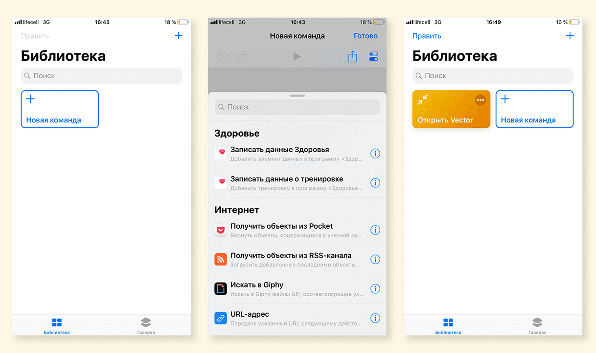 В iOS 12 появились команды. Что это, как они работают, как создать свои и  где брать готовые | Vector
