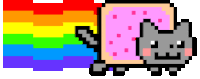 Мем-гифка Nyan Cat