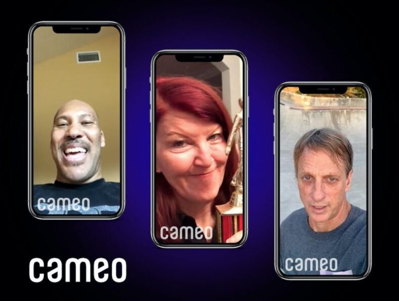 Сервис Cameo запустил видеочаты со знаменитостями