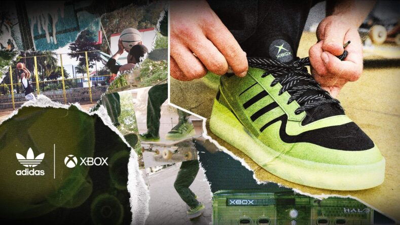 Кроссовки в стиле Xbox Microsoft Adidas