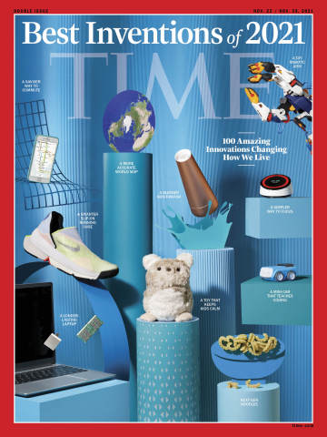 Обложка ноябрьского выпуска Time с изобретениями года