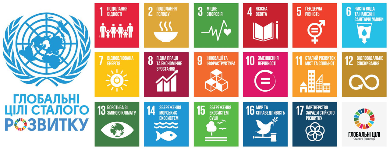 Глобальні цілі сталого розвитку ООН до 2030 року 