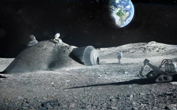 На Місяці побудують базу, надруковану на 3D-принтері