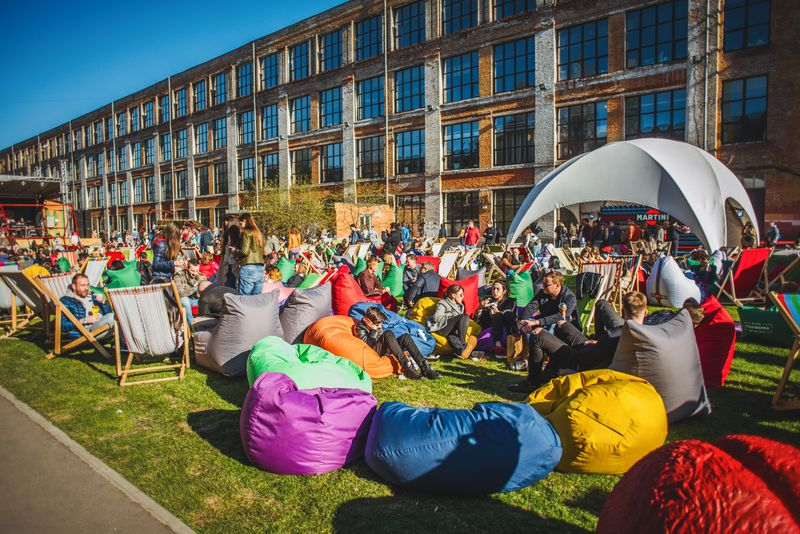 Територія Coworking Platforma ArtZavod 2021 рік