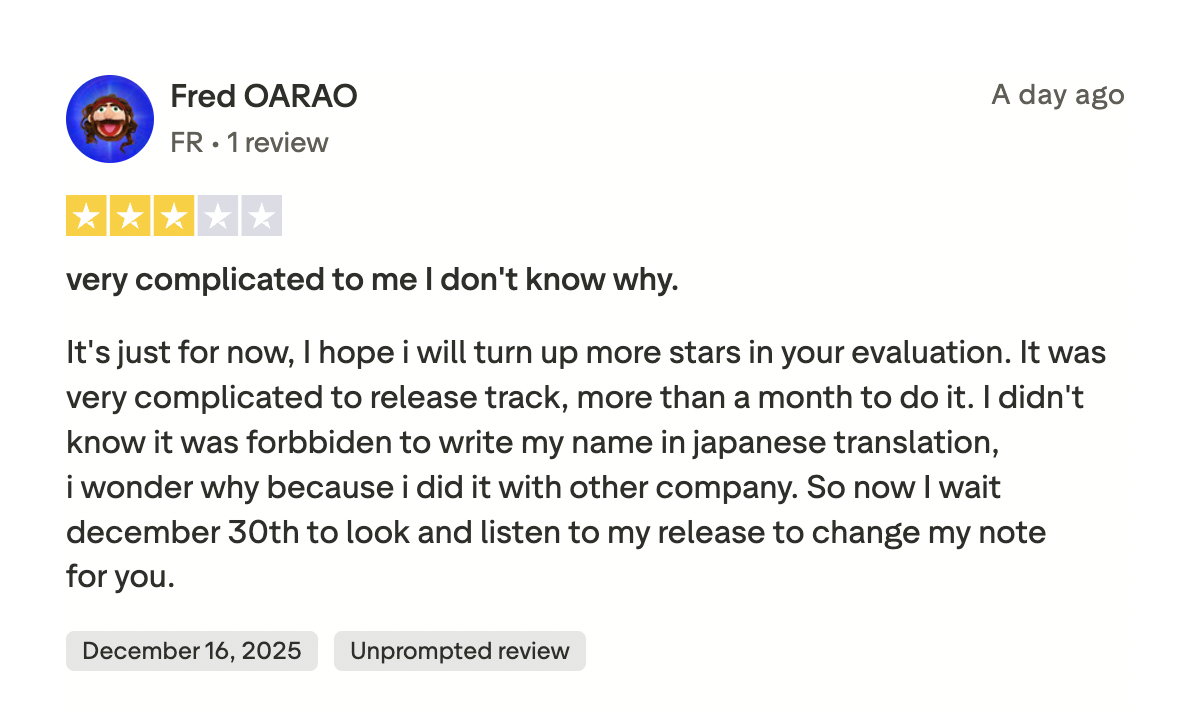 Відгуки на Trustpilot