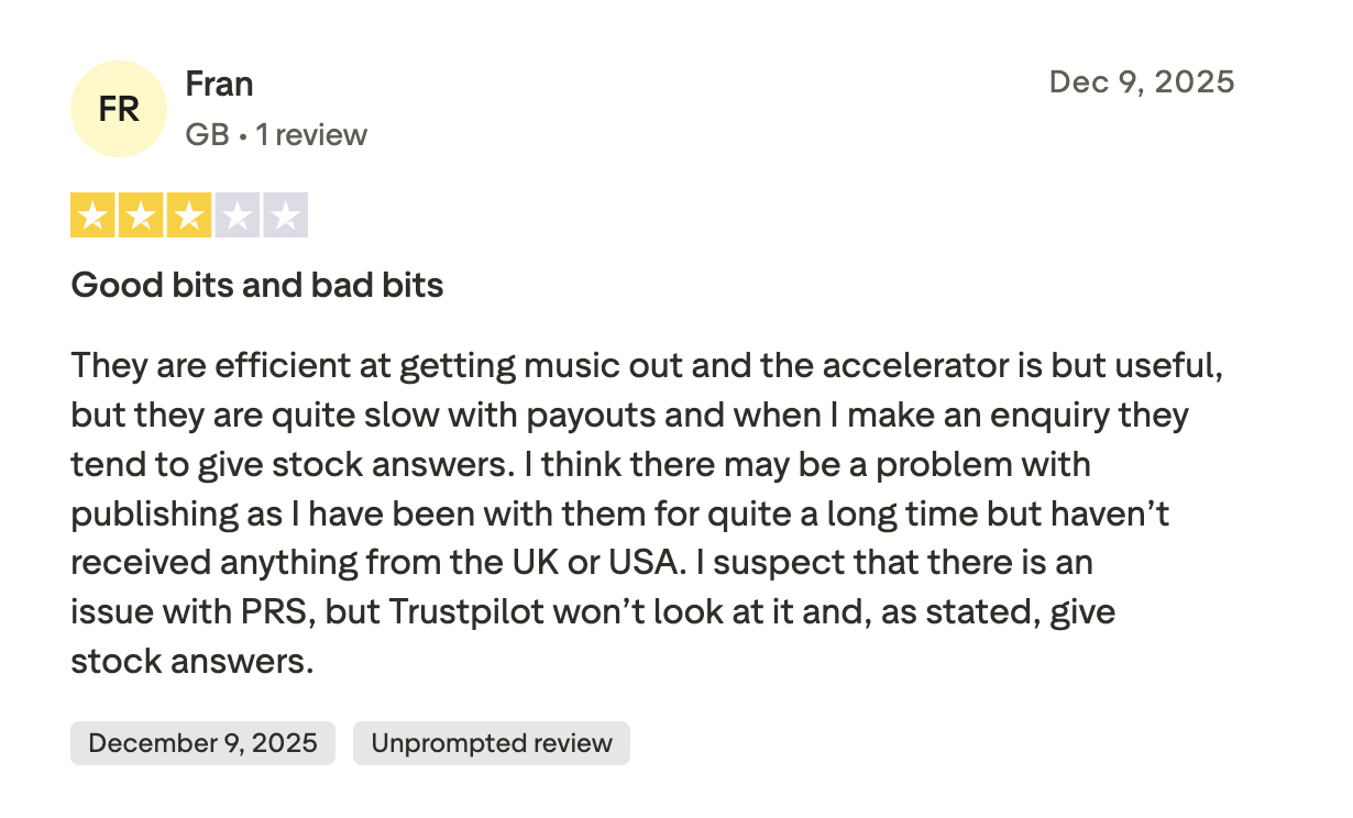 Відгуки на Trustpilot