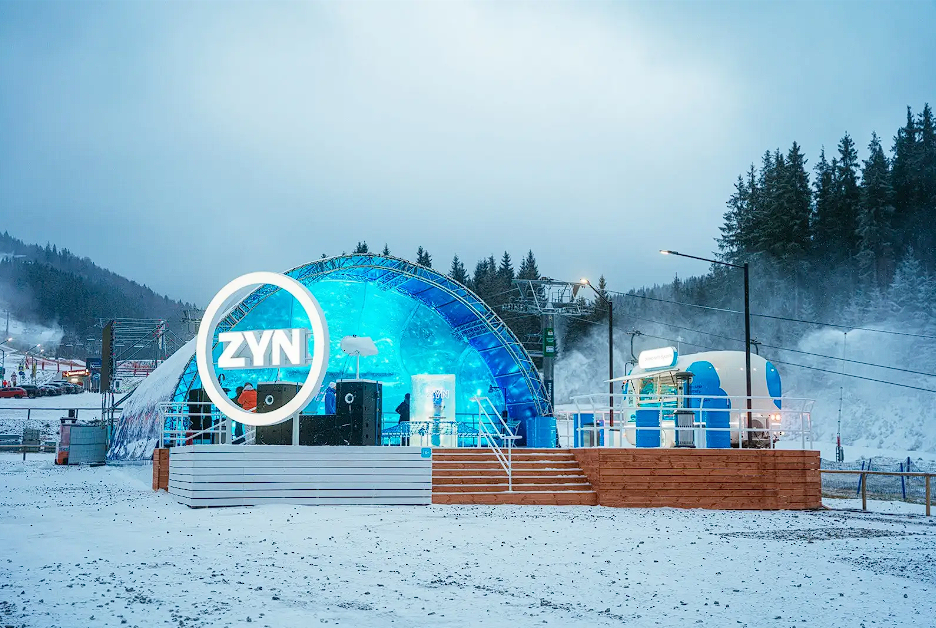 Поп-ап ZYN у Буковелі