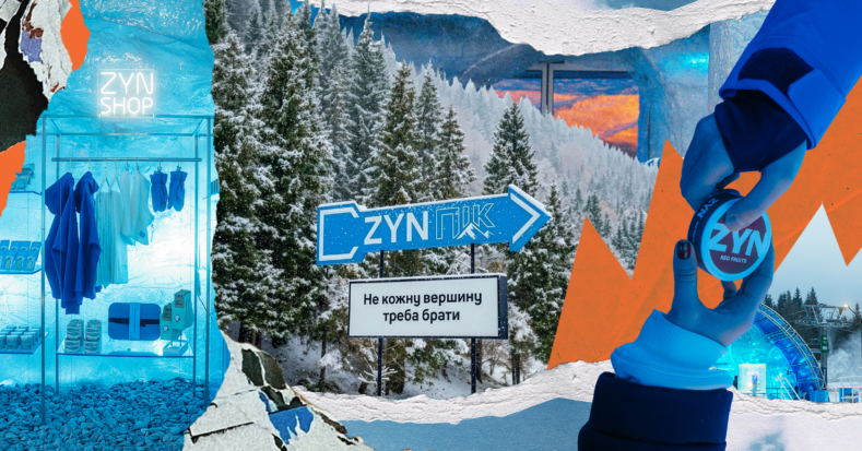 Де твоя вершина? Поп-ап ZYN у Буковелі відкрився біля підніжжя гори 