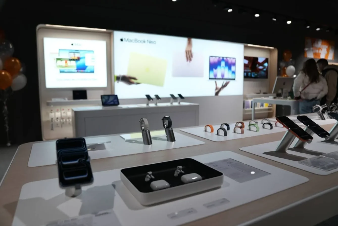 Бренд-зона Apple нового формату, яку відкрила мережа «Цитрус»