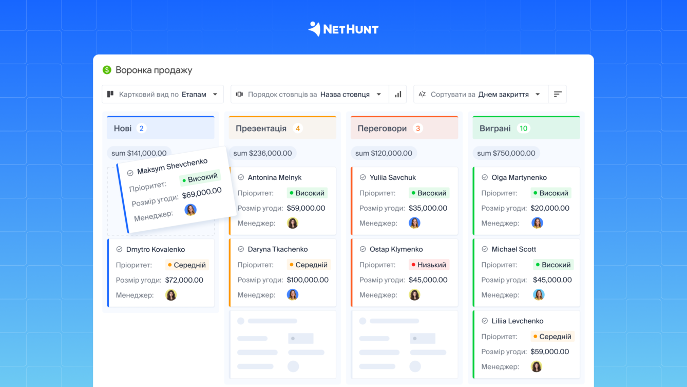 NetHunt CRM
