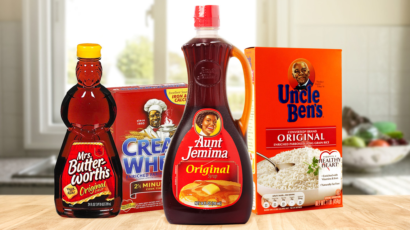 Uncle Ben's, Mrs. Butterworth's, Cream of Wheat, Eskimo Pie
