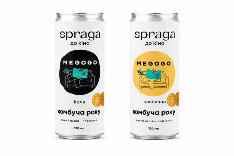 Megogo × Spraga: комбуча з передплатою