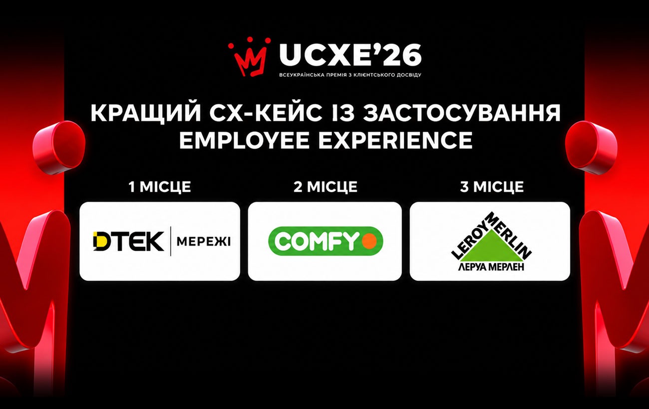«LEROY MERLIN Україна» посіла третє місце на премії UCXE’2026